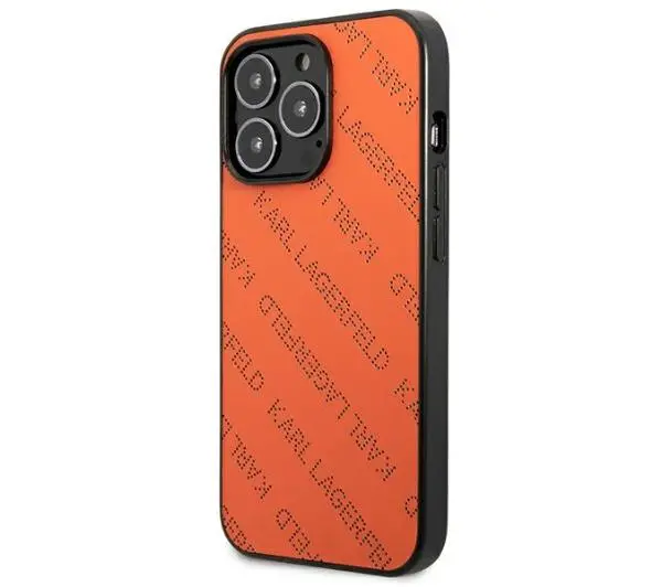 Karl Lagerfeld Perforated Allover KLHCP13XPTLO do iPhone 13 Pro Max