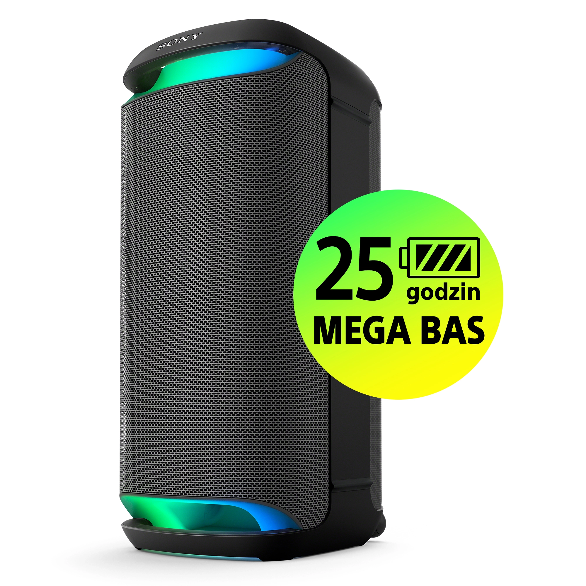 Power Audio Sony SRS-XV800 Bluetooth Czarny