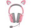 Słuchawki przewodowe z mikrofonem Razer Kraken Kitty Edition V2 Pro Nauszne Różowy