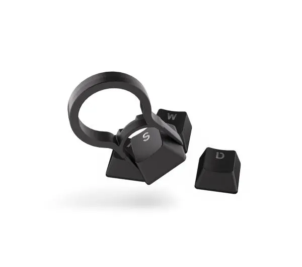 Endorfy Keycapy PBT 124  Czarny