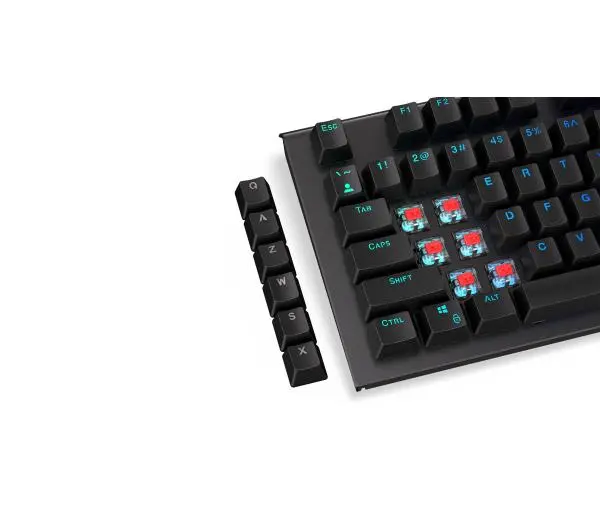 Endorfy Keycapy PBT 124  Czarny