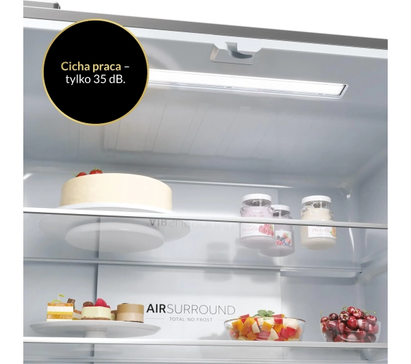 Haier Seria 5 HCR3818ENPT Pełny No Frost 181,5cm Komora świeżości Czarny - Kup na Raty - RRSO 0%