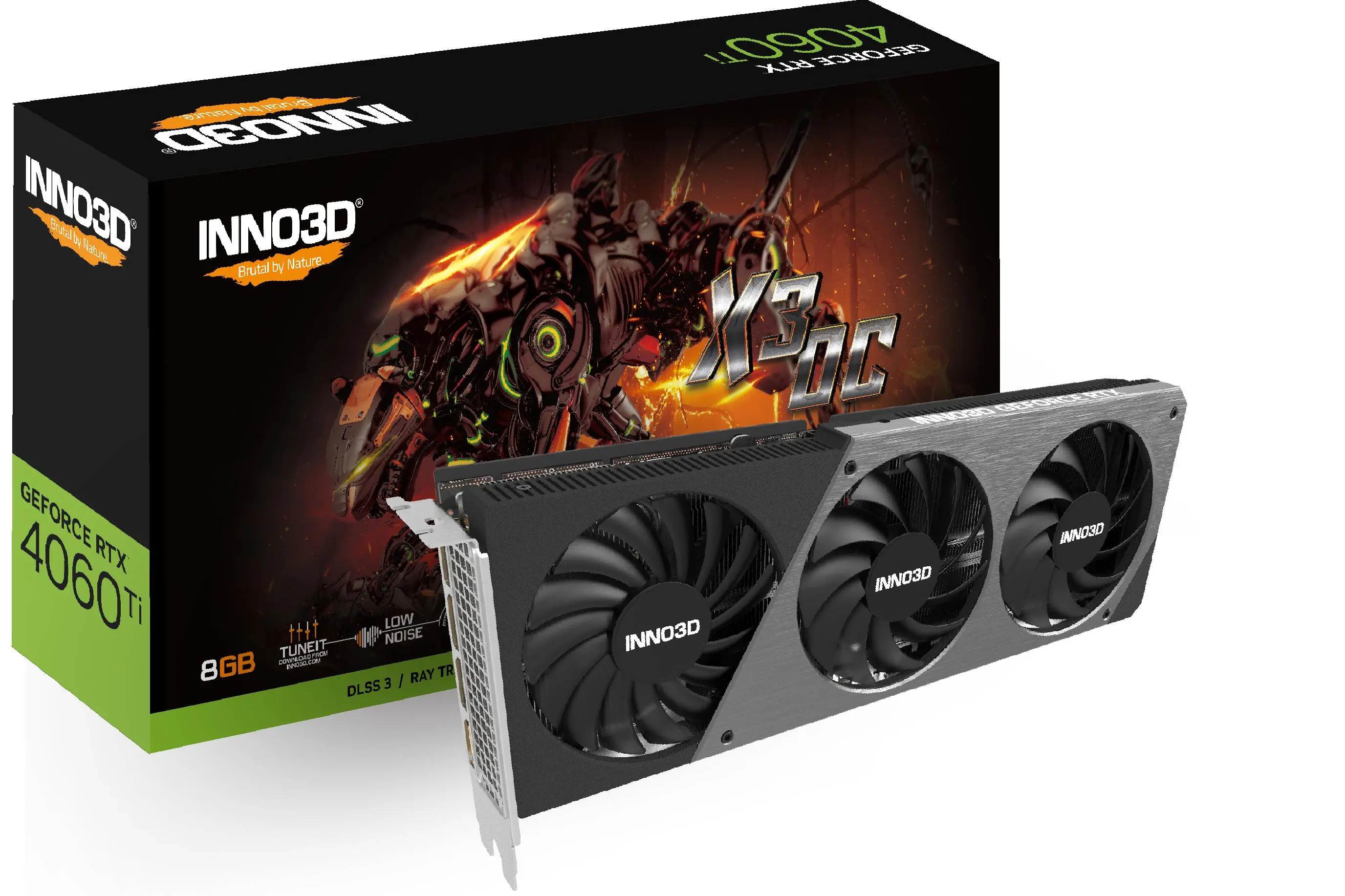 Karta graficzna Inno3D GeForce RTX 4060 Ti Twin X3 OC 8GB GDDR6 128bit DLSS 3