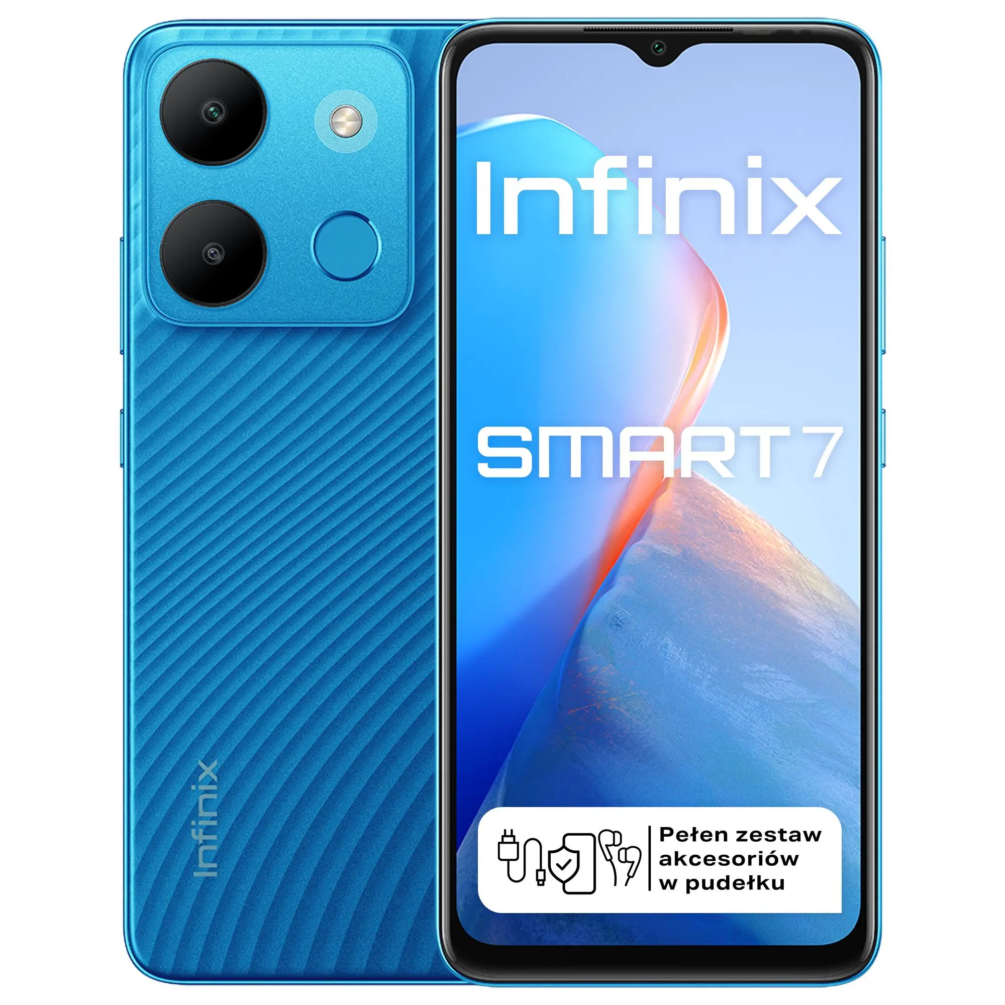 Smartfon Infinix Smart 7 3/64GB 6,6" 13Mpix Niebieski