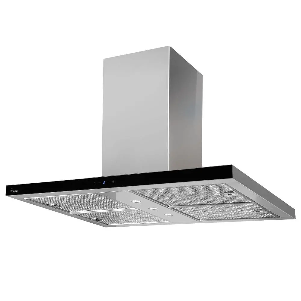 Okap Akpo WK-9 Isla Feniks Glass 90 Inox