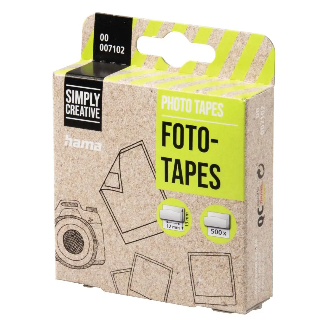 Przylepce do zdjęć Hama 500szt