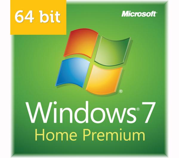 Microsoft Windows 7 Home Premium 64 bit SP1 OEM EN