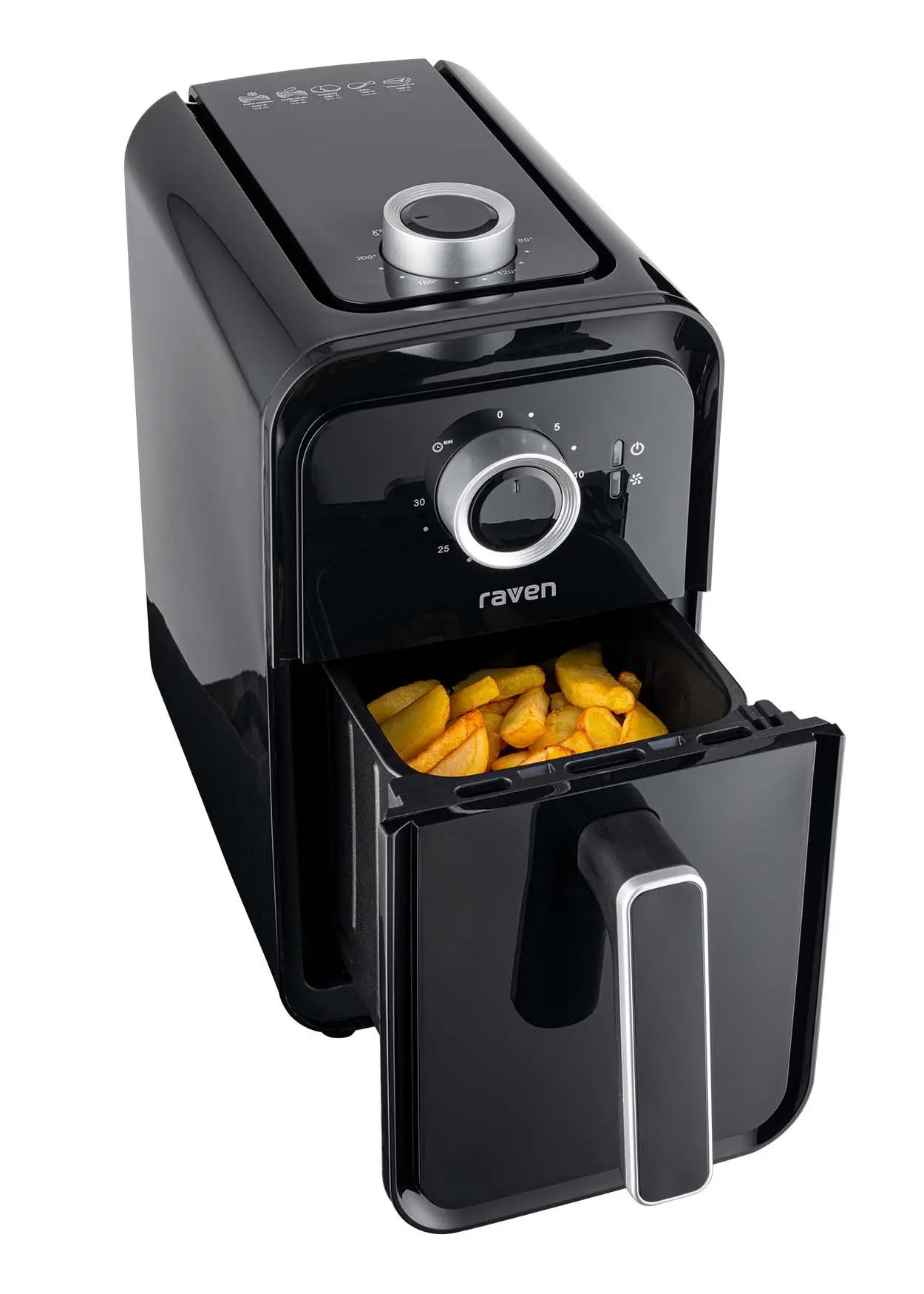 Air fryer Raven EFN006 Frytkownica niskotłuszczowa 1350W 3,5l Szerokość 17,5cm