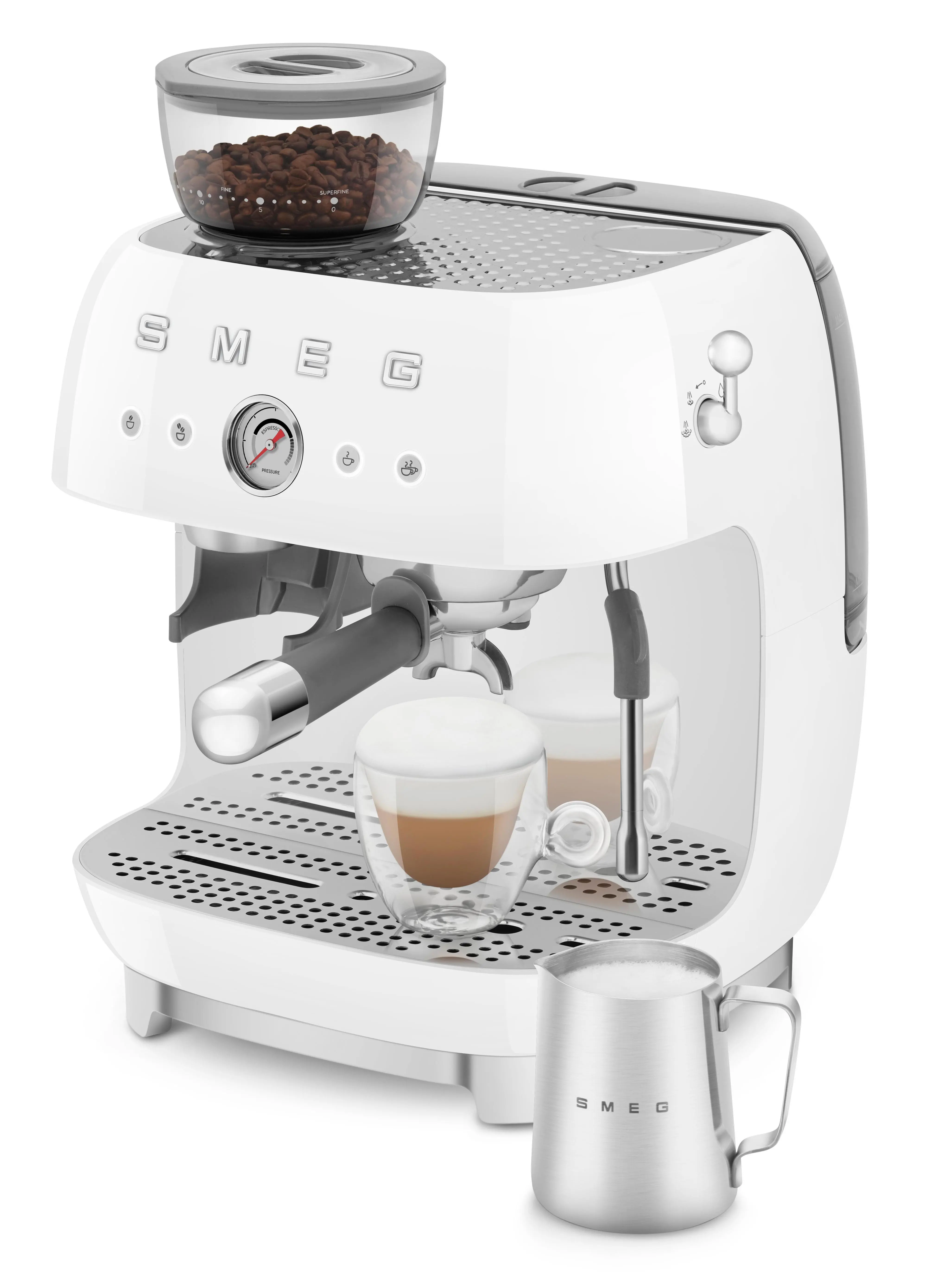 Ekspres kolbowy Smeg EGF03WHEU
