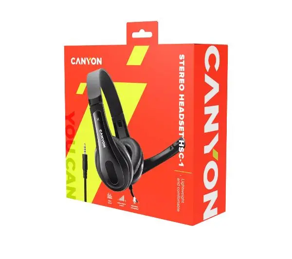 Canyon HSC-1  Nauszne Czarny