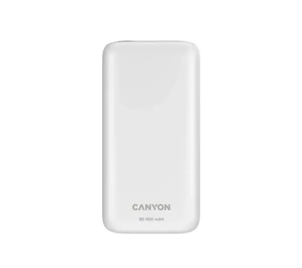 Canyon PB-301 Biały 30000mAh OC 3.0 PD 20W Biały