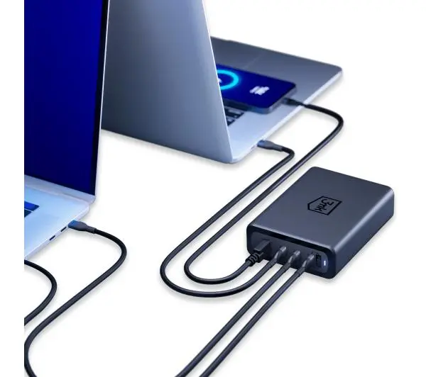 3mk Hyper Charging Station 240W  USB-A + 3 x USB-C
