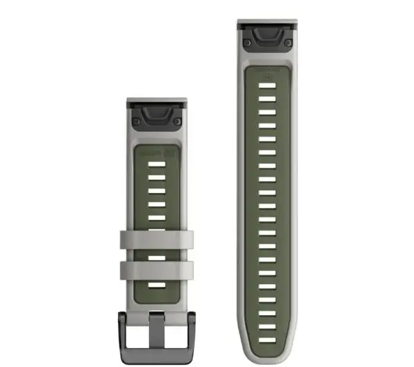 Garmin QuickFit 22 silikon Szaro-zielony