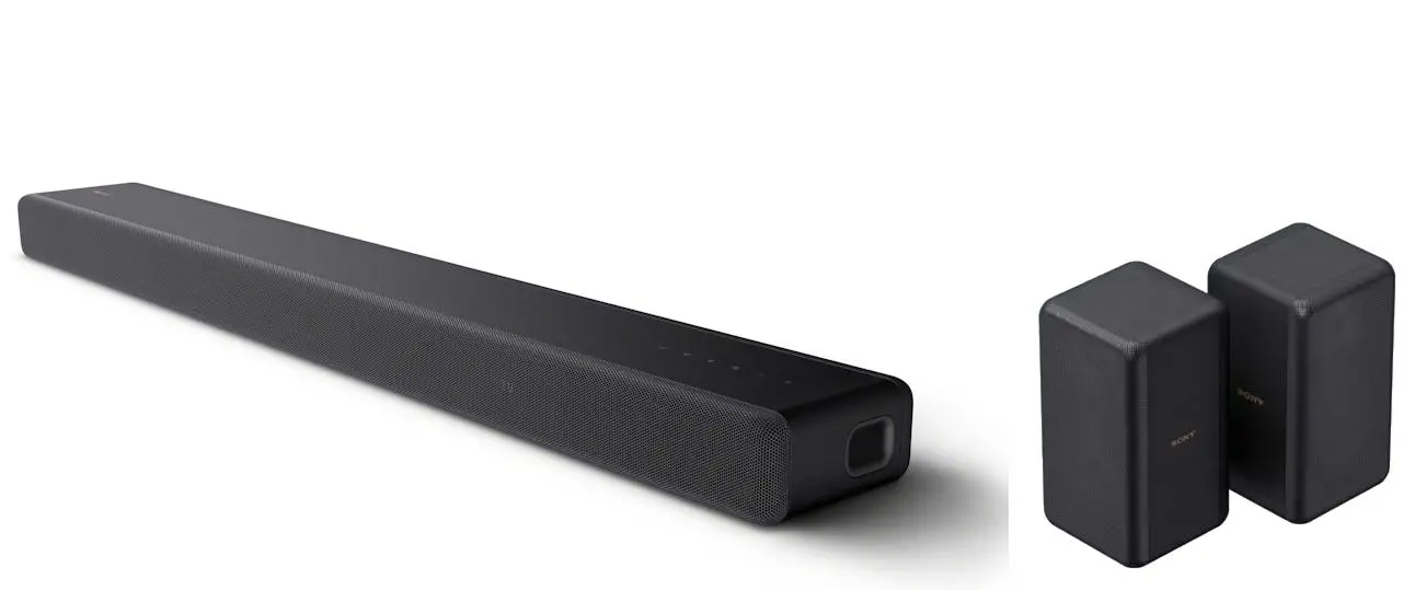 Soundbar Sony HT-A3000 3.1 Wi-Fi Bluetooth AirPlay Chromecast Dolby Atmos DTS X + głośniki SA-RS3S