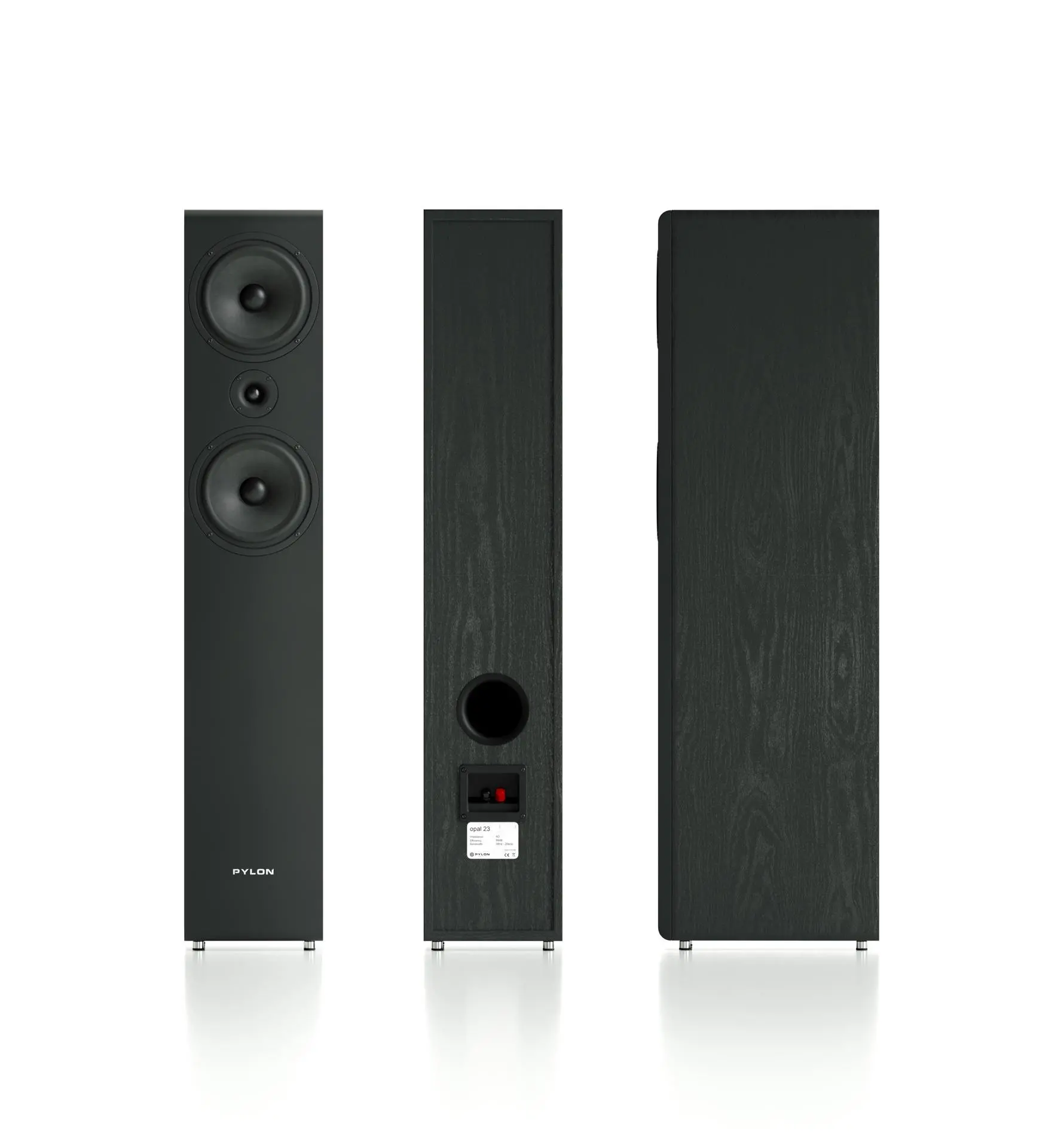 Kolumny Pylon Audio Opal 23 Czarny 2szt.
