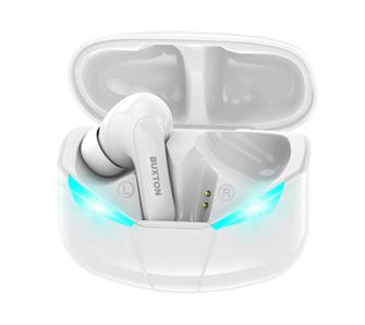 Słuchawki bezprzewodowe Buxton BTW 6600 Dokanałowe Bluetooth 5.0 Biały