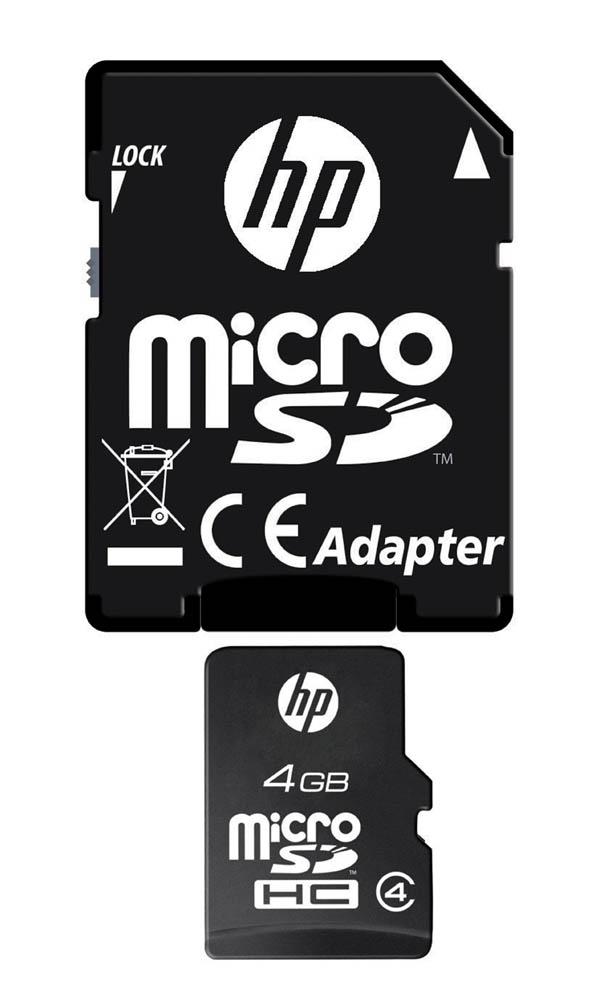 HP microSDHC Class 4 4GB