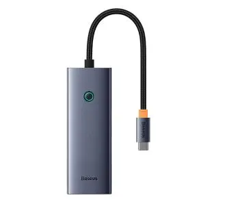 Hub USB Baseus UltraJoy 5w1 Szary