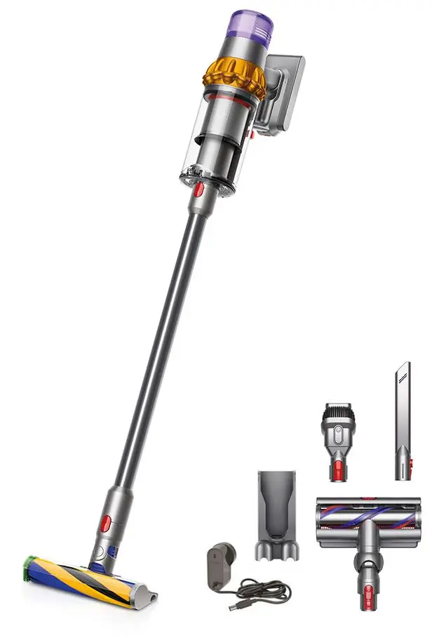 Odkurzacz Dyson V15 Detect Absolute wersja 2023 60min Wymienny akumulator