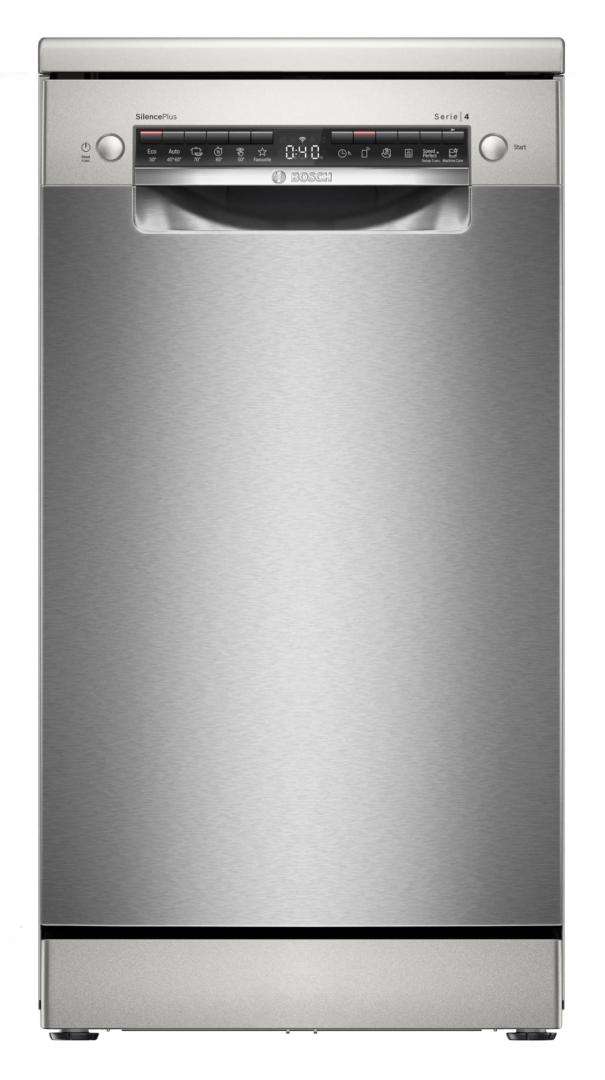 Zmywarka Bosch Serie 4 SPS4EMI24E 45cm Automatyczne otwieranie drzwi Szuflada na sztućce Zdalne sterowanie