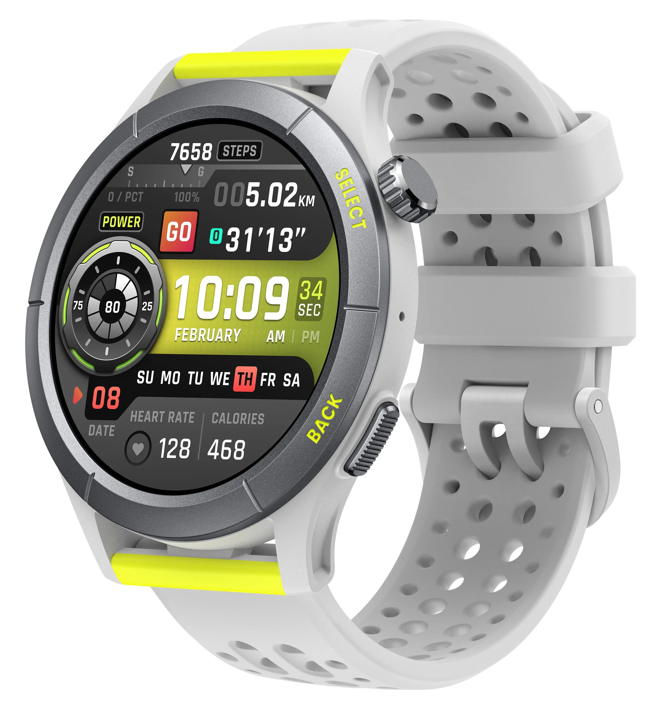 Zegarek sportowy Amazfit Cheetah R 47mm GPS Szary