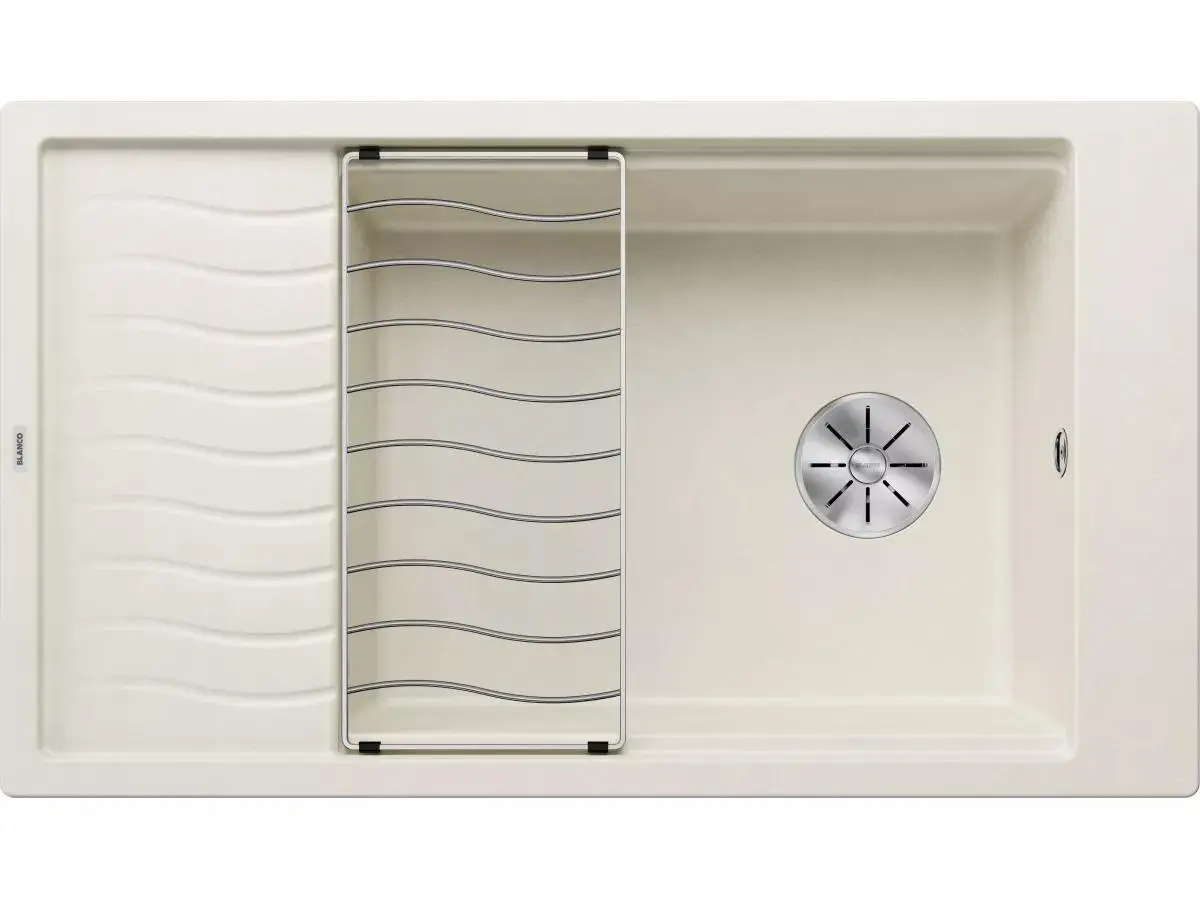 Zlewozmywak Blanco ELON XL 8 S 527072 Granitowy Biały