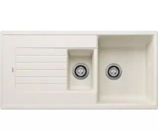 Blanco ZIA 6 S 527207 Granitowy Biały - Kup na Raty - RRSO 0%