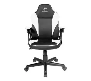 Deltaco GAM-130 Dla dzieci do 80kg Skóra ECO Czarno-biały - Kup na Raty - RRSO 0%