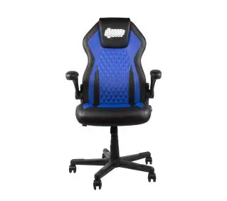 Konix Boruto Gamingowy do 120kg Skóra Eco Czarno-niebieski - Kup na Raty - RRSO 0%