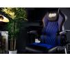 Fotel Konix Boruto Gamingowy do 120kg Skóra Eco Czarno-niebieski