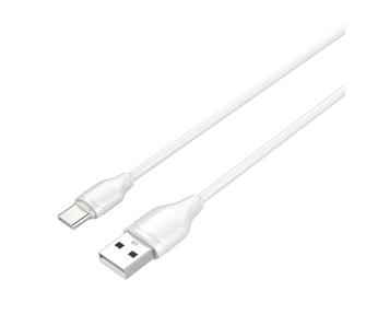 Kabel Ldnio LS371 USB-C 1m Biały