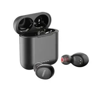 Słuchawki bezprzewodowe Tozo T6S Dokanałowe Bluetooth 5.2 Czarny