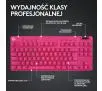 Klawiatura mechaniczna Logitech G Pro X TKL Lightspeed Tactile GX Brown Różowy