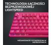 Klawiatura mechaniczna Logitech G Pro X TKL Lightspeed Tactile GX Brown Różowy