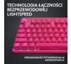 Klawiatura mechaniczna Logitech G Pro X TKL Lightspeed Tactile GX Brown Różowy