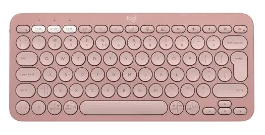 Klawiatura membranowa Logitech Pebble Keys 2 K380s Różowy