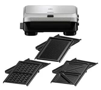 Opiekacz Braun SnackMaker 5 SM5038 3w1 Trójkąty Gofry Panini 800W