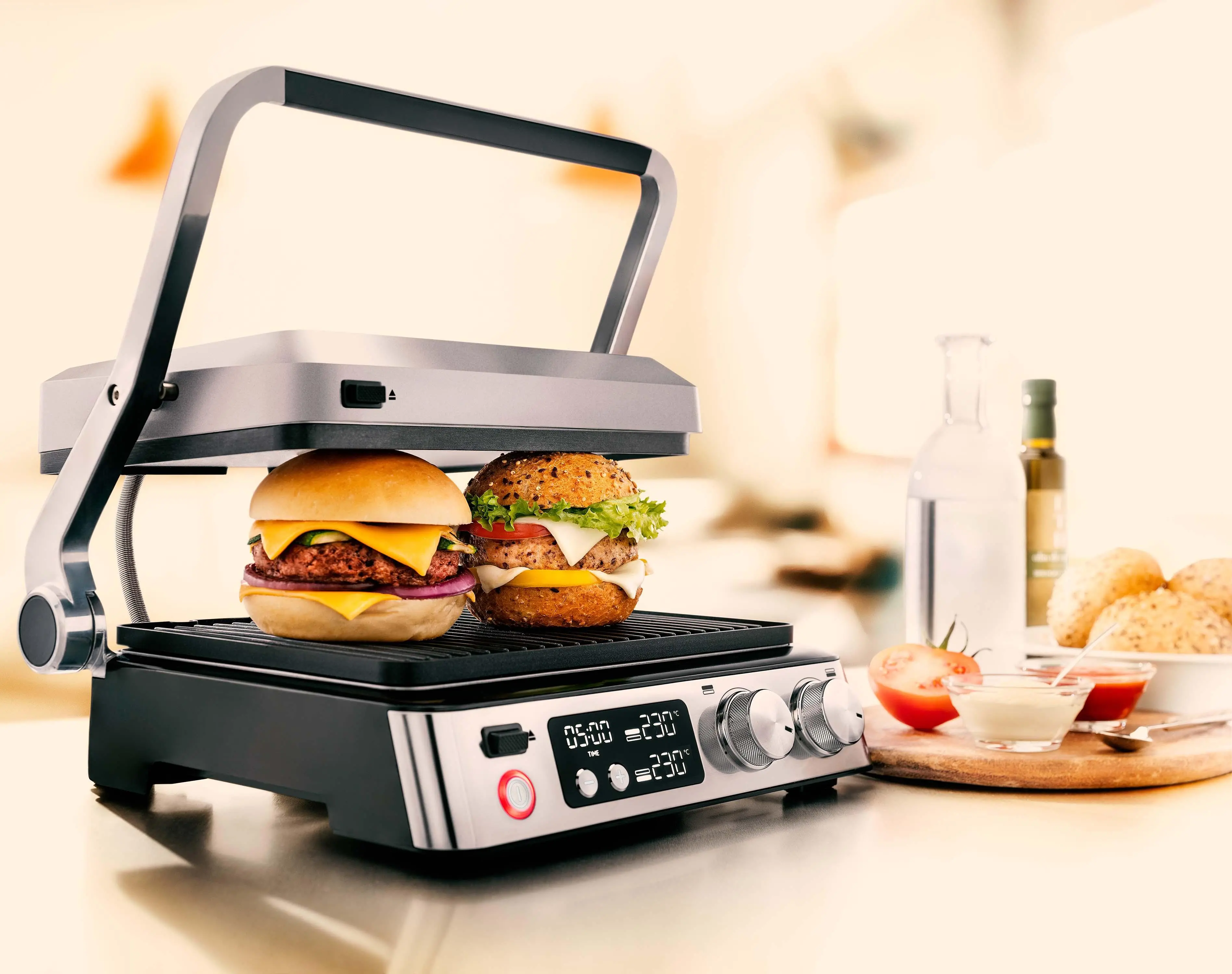 Grill elektryczny Braun MultiGrill 7 CG7044 + płyty do gofrów