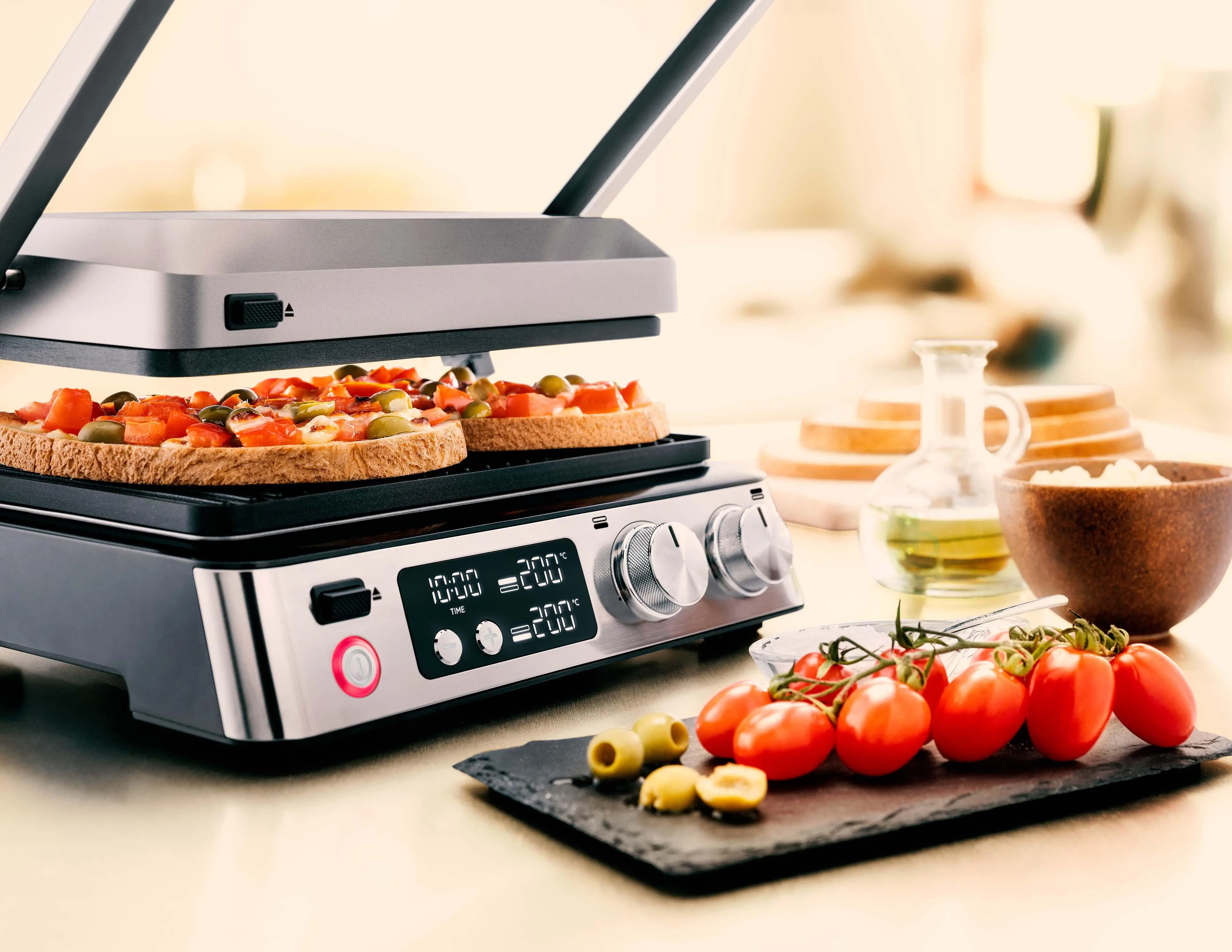 Grill elektryczny Braun MultiGrill 7 CG7044 + płyty do gofrów
