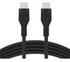 Kabel Belkin Silicone 2,0 USB-C do USB-C 3m Czarny