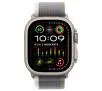 Apple Watch Ultra 2 GPS + Cellular koperta z tytanu 49mm opaska Trail Zielono/szarym S/M