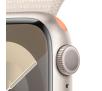 Smartwatch Apple Watch Series 9 GPS koperta 41mm z aluminium Księżycowa poświata opaska sportowa Księżycowa poświata