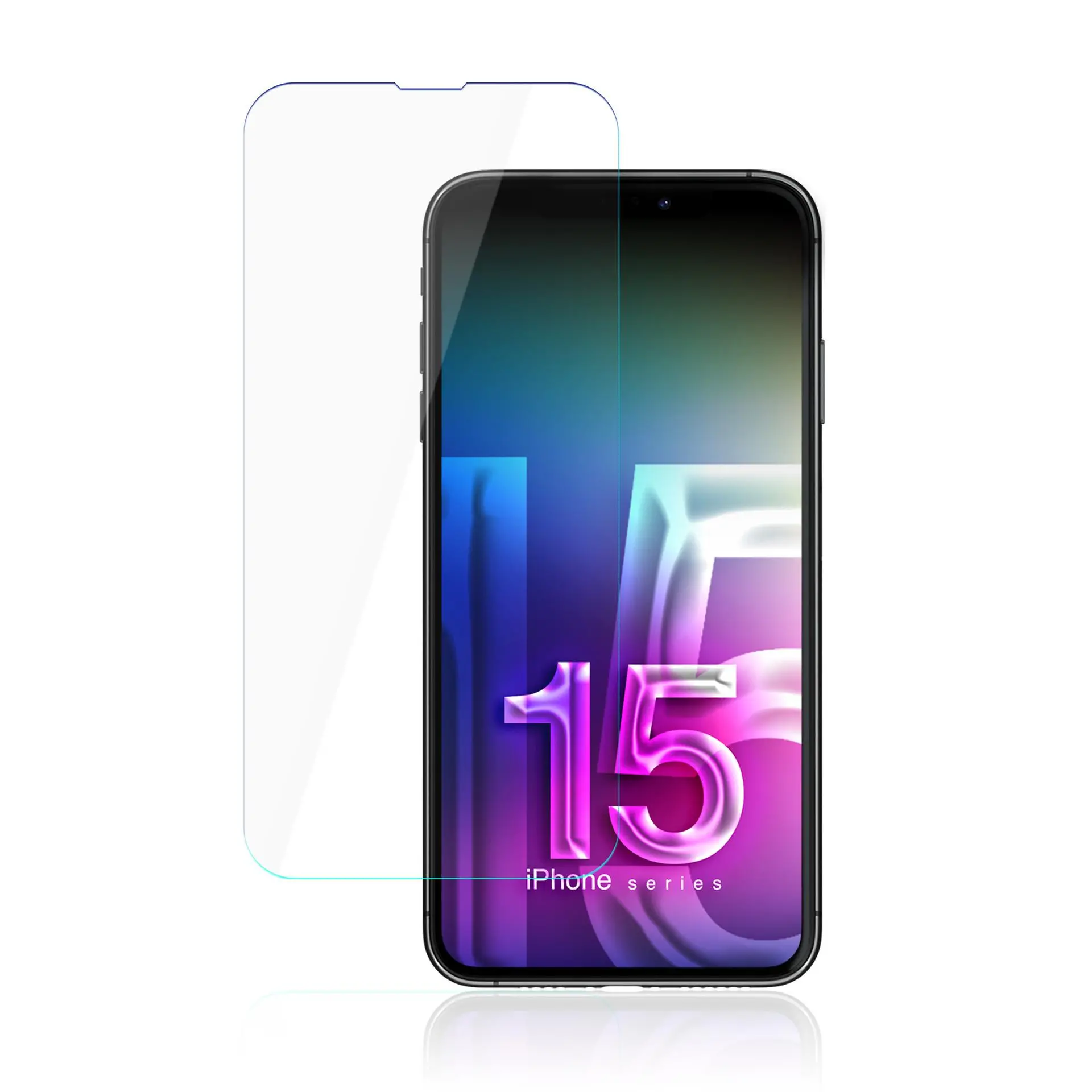 Szkło hybrydowe 3mk FlexibleGlass do iPhone 15 Plus