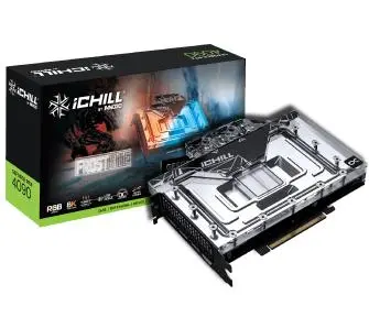 Karta graficzna Inno3D GeForce RTX 4090 ICHILL Frostbit DLSS 3e 24GB GDDR6X 384bit DLSS 3