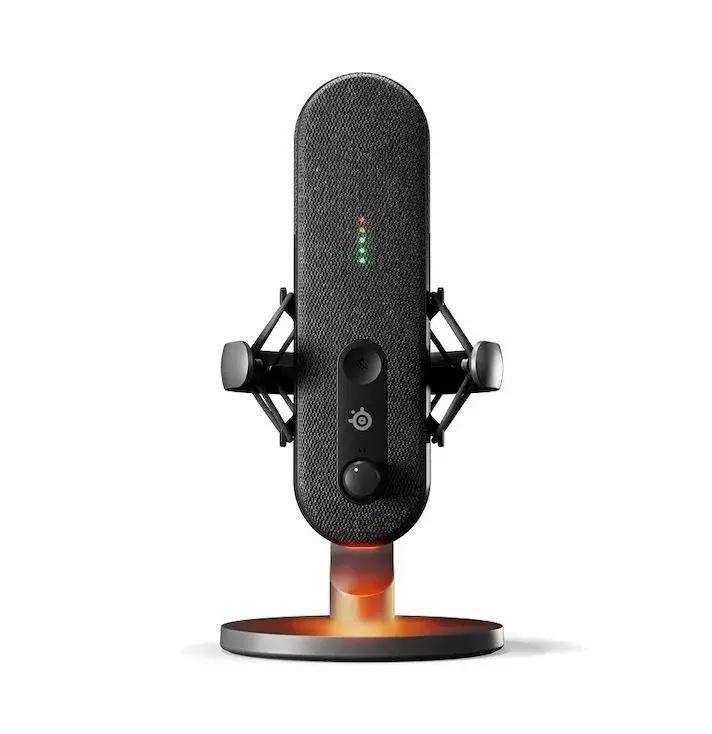 Mikrofon SteelSeries Alias Przewodowy Pojemnościowy Czarny