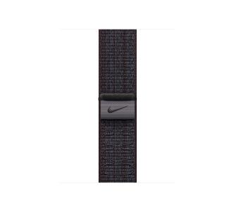 Opaska Apple sportowa Nike w kolorze Czarnym/Niebieskim do koperty 41 mm