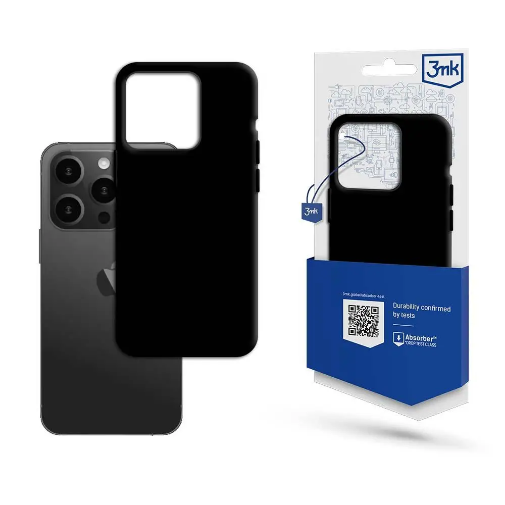 Etui 3mk Matt Case do iPhone 15 Pro Czarny
