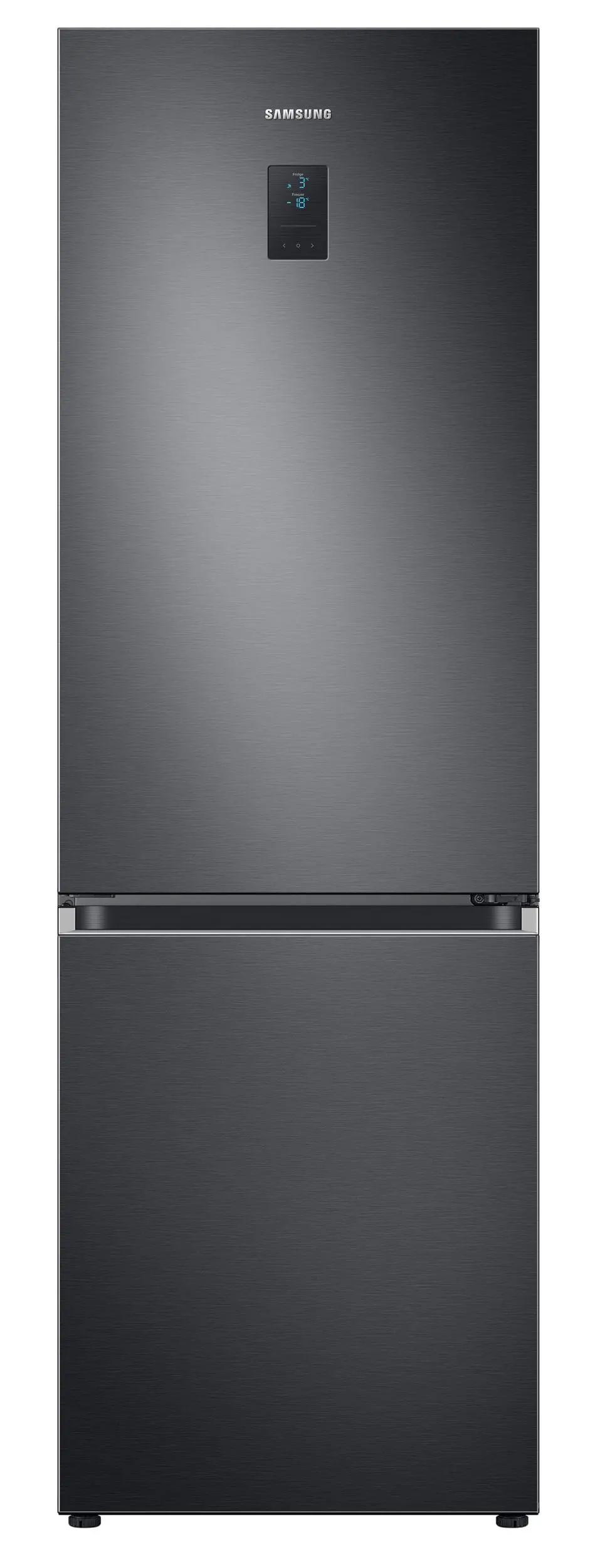 Lodówka Samsung RB34C775CB1 Funkcje AI Pełny No Frost 185,3cm Szuflada z kontrolą wilgotności Zdalne sterowanie Grafitowa Stal