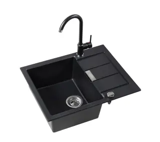 Franke Sirius 2.0 S2D 611-62 Onyx + bateria Pola Onyx - TRZECI -55%, ALBO 5-TY ZA 1ZŁ - Kup na Raty - RRSO 0%