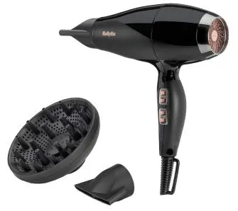 Suszarka do włosów BaByliss Air Power Pro 2300 6716DE Jonizacja Dyfuzor Zimny nawiew 2 prędkości nadmuchu 3 poziomy temperatury